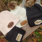 PERSONALIZED POM BEANIE