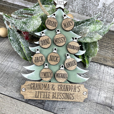 Oh Christmas Tree Family Ornament