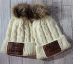 PERSONALIZED POM BEANIE