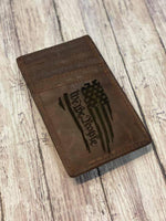 LEATHER MONEY CLIP WALLETS