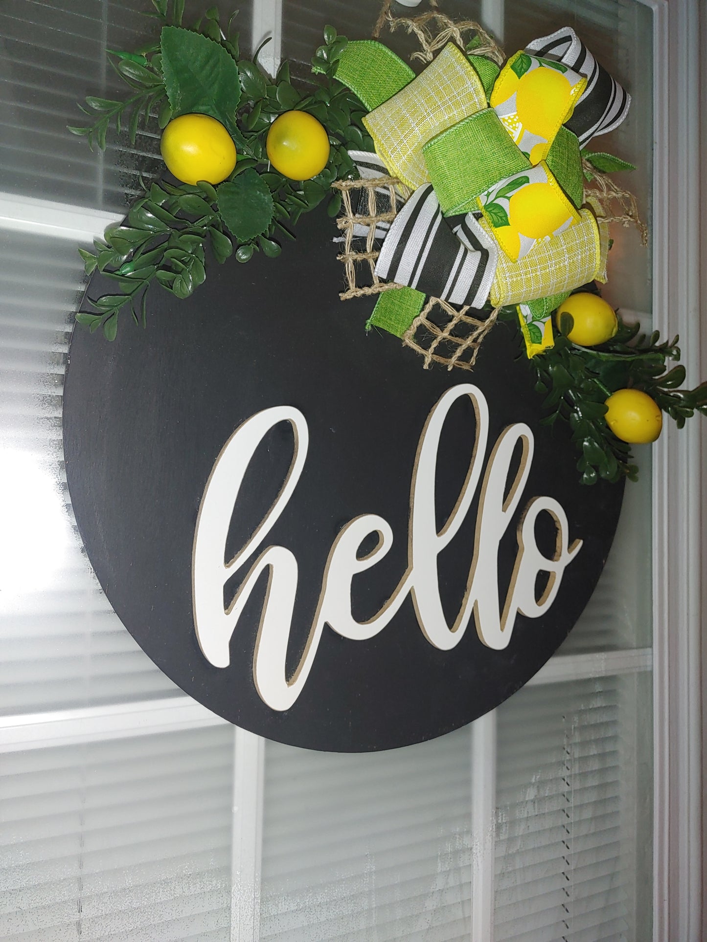 RTS lemon door sign